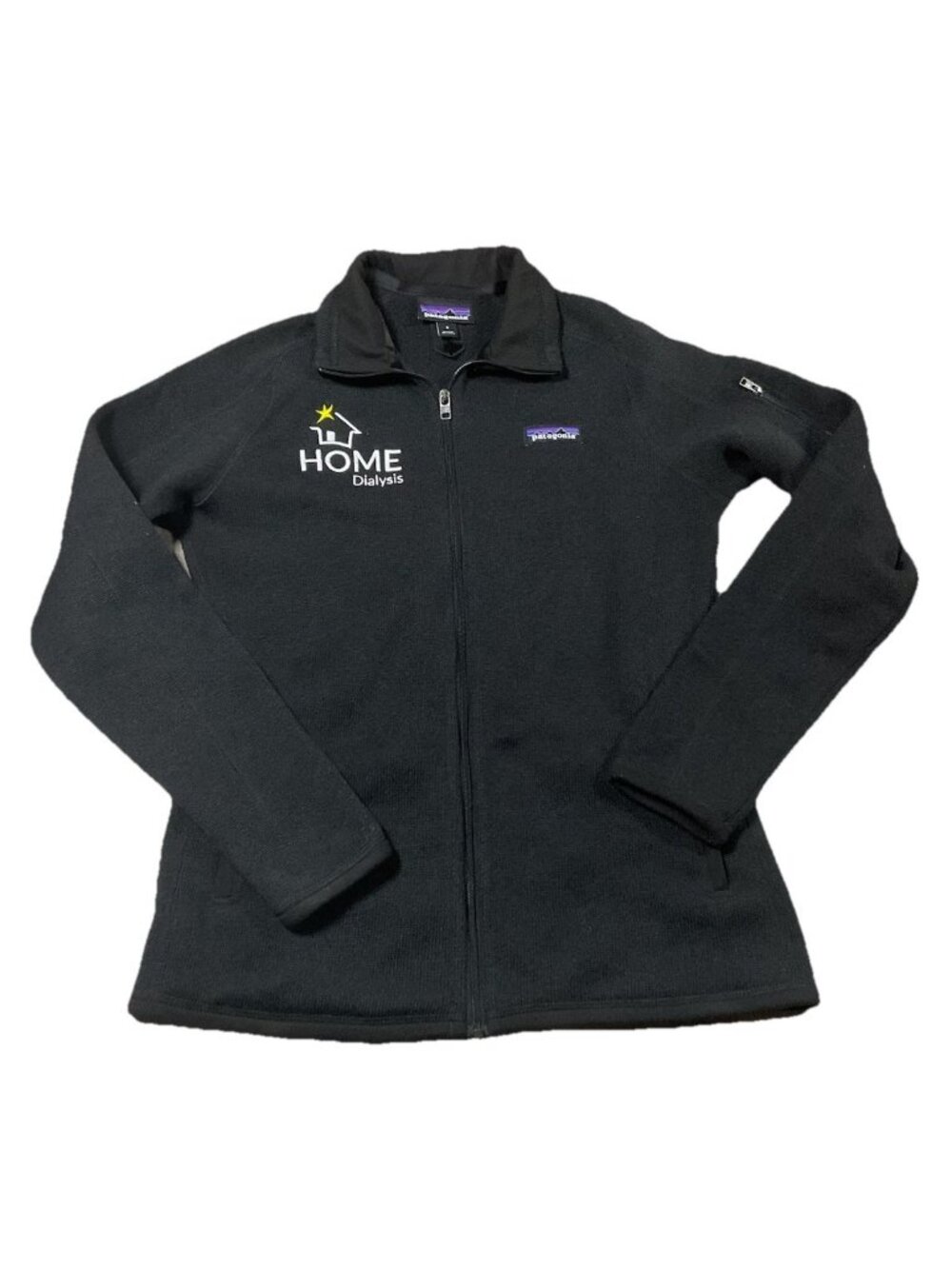 Patagonia Better Sweater Women’s Black (company Embroidered) Outdoor Casual Gorp